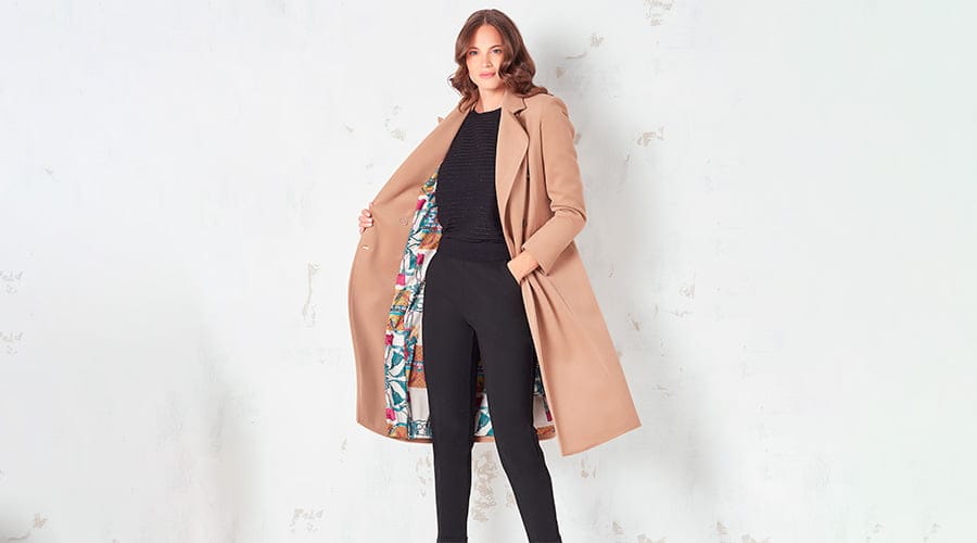 Come indossare il cappotto cammello