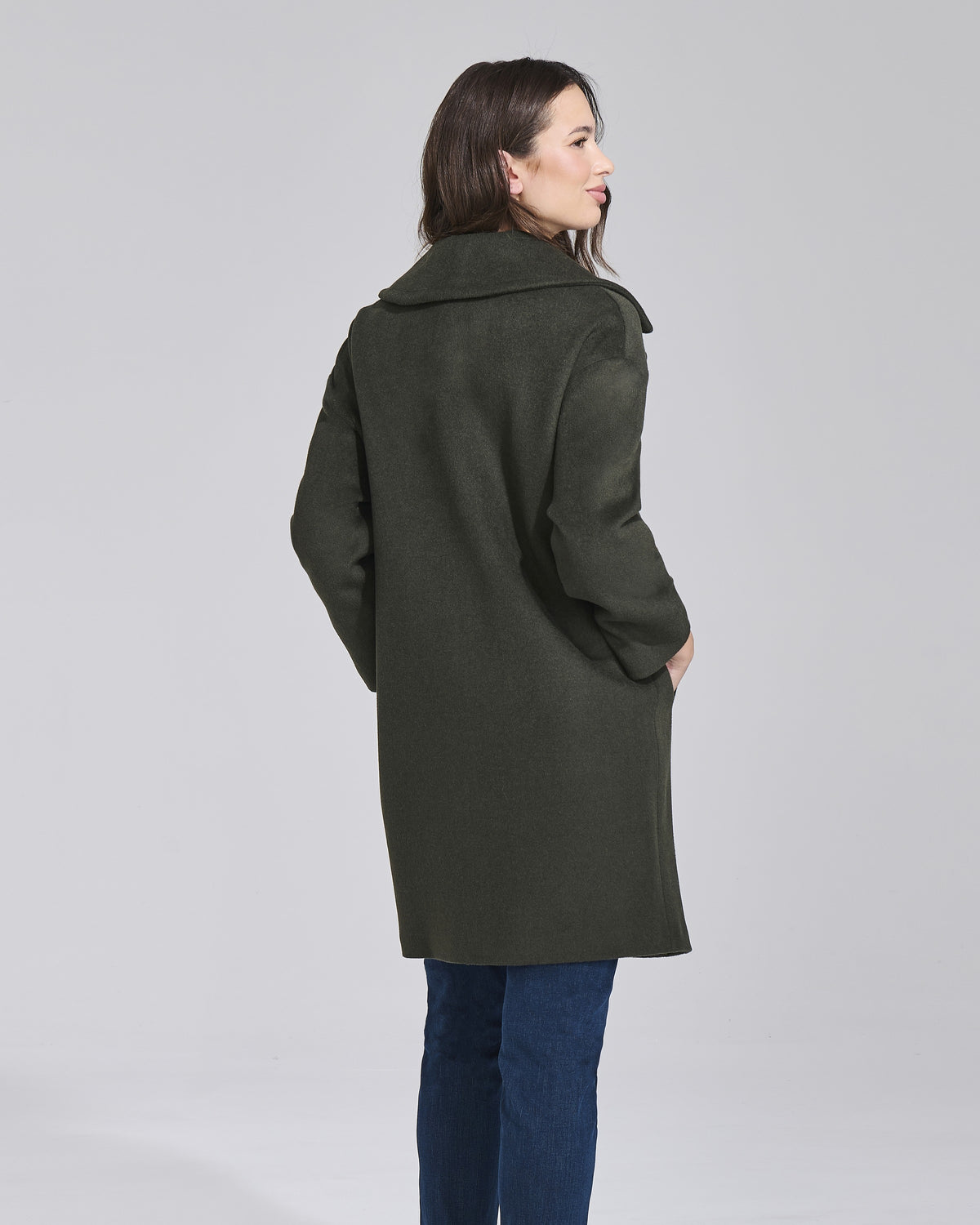 Cappotto doppio petto corto donna – Chiara Dalba, foto 3