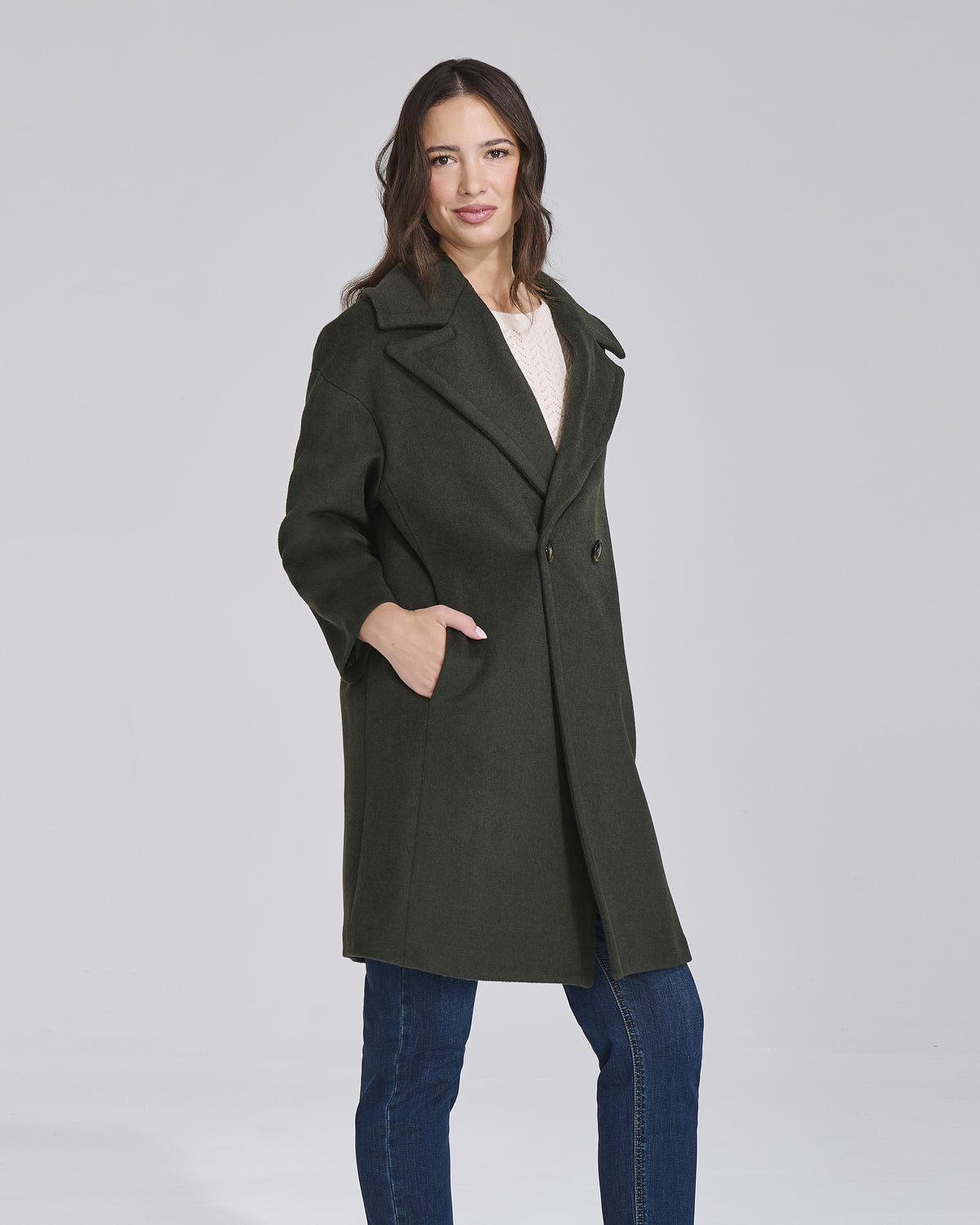 Cappotto doppio petto corto donna – Chiara Dalba, foto 2