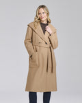 Cappotto con cintura e cappuccio - Chiara Dalba