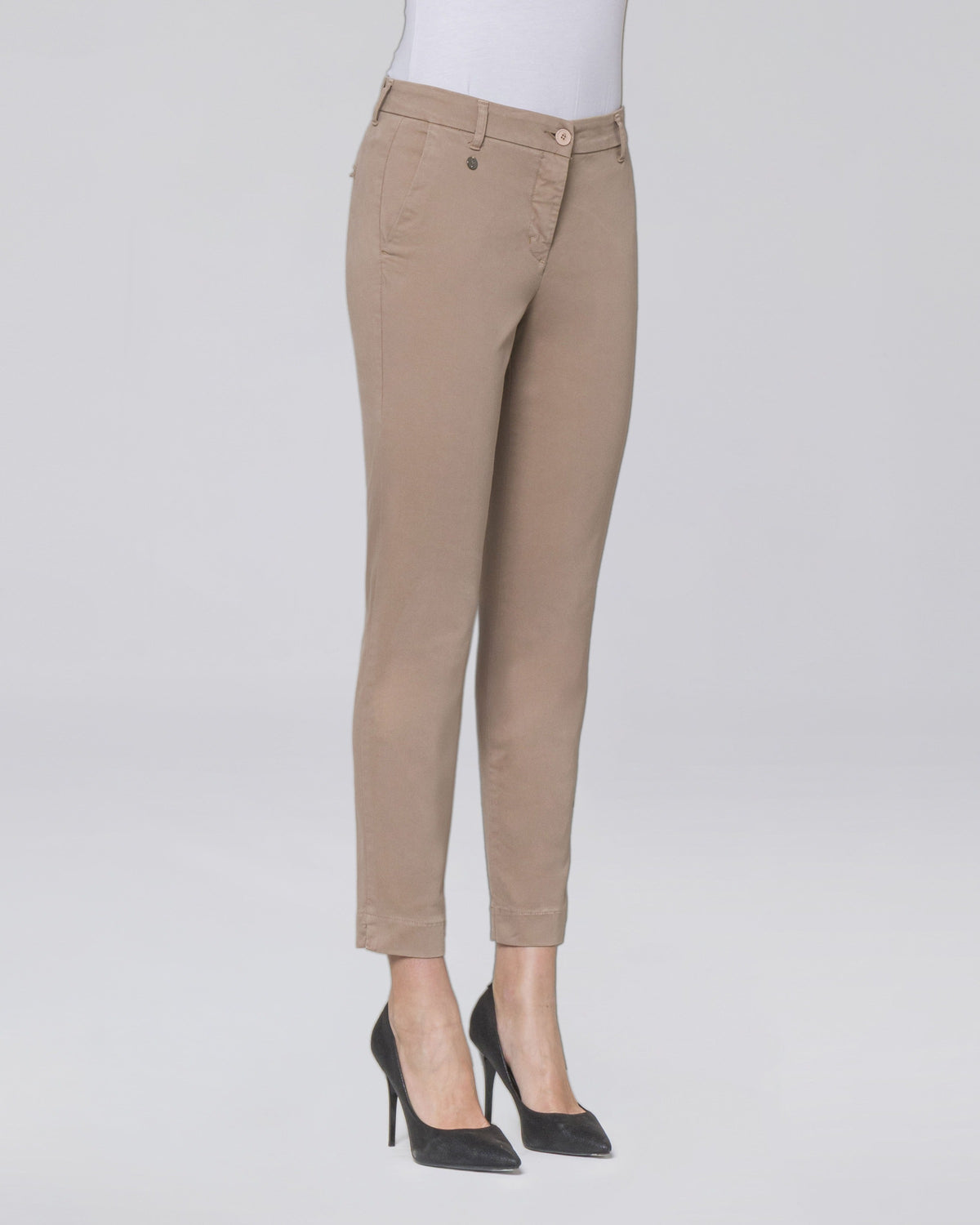 Pantalone Dolce con tasche chino donna – Chiara Dalba, foto 6