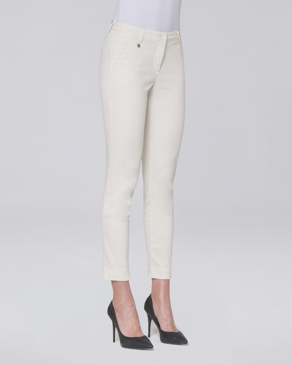 Pantalone Dolce con tasche chino donna, colore Burro – Chiara Dalba