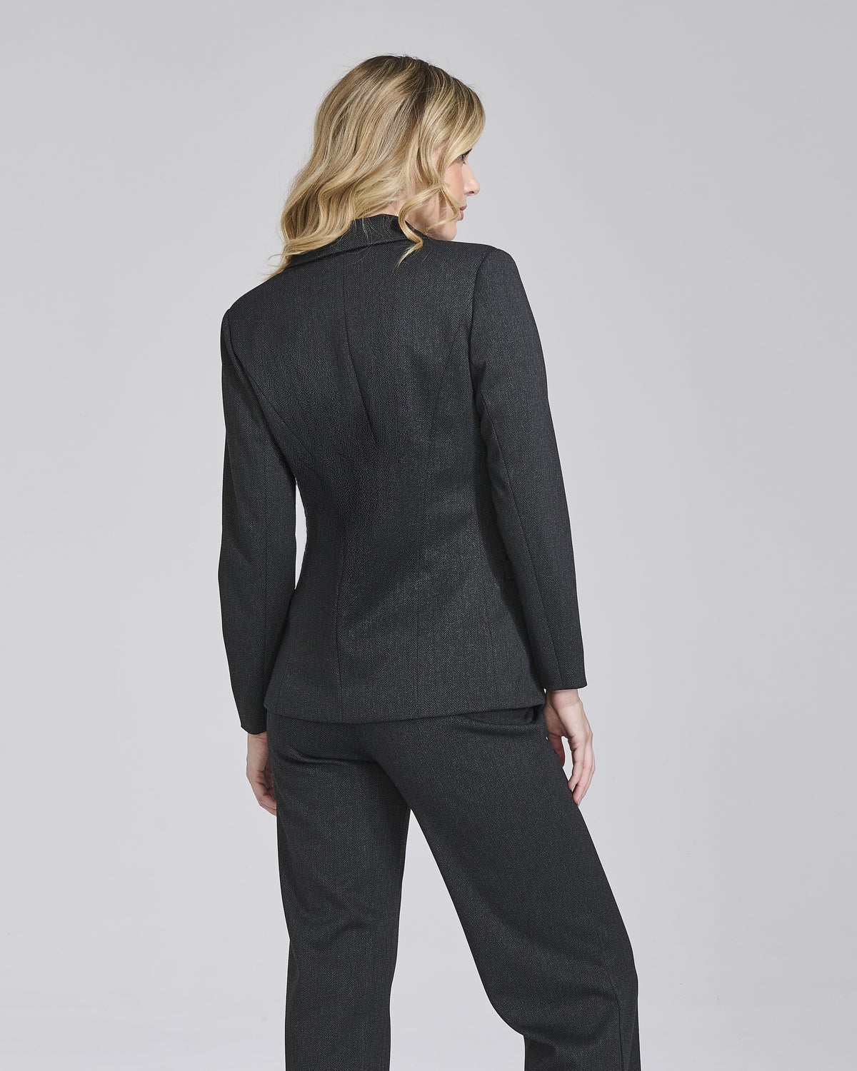 Blazer in maglina doppio petto donna – Chiara Dalba, foto 3