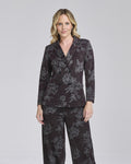 Blazer doppio petto in maglina fantasia - Chiara Dalba
