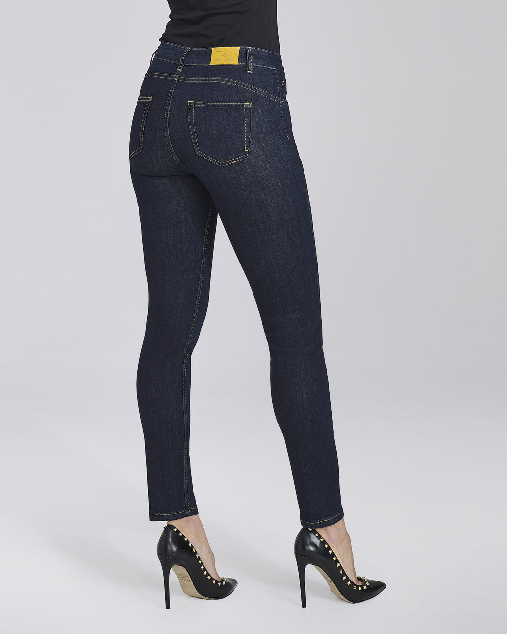 Jeans skinny con applicazione decorativa donna – Chiara Dalba, foto 5