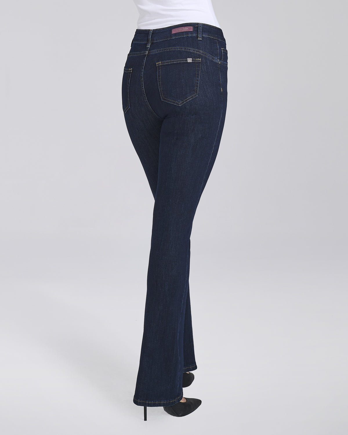 Jeans a zampa 5 tasche donna – Chiara Dalba, foto 5