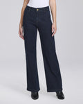 Jeans palazzo con tasche chino