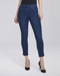 Jeans con elastico senza tasche