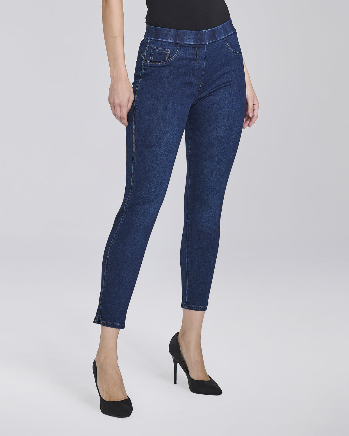 Jeans con elastico senza tasche donna – Chiara Dalba, foto 4