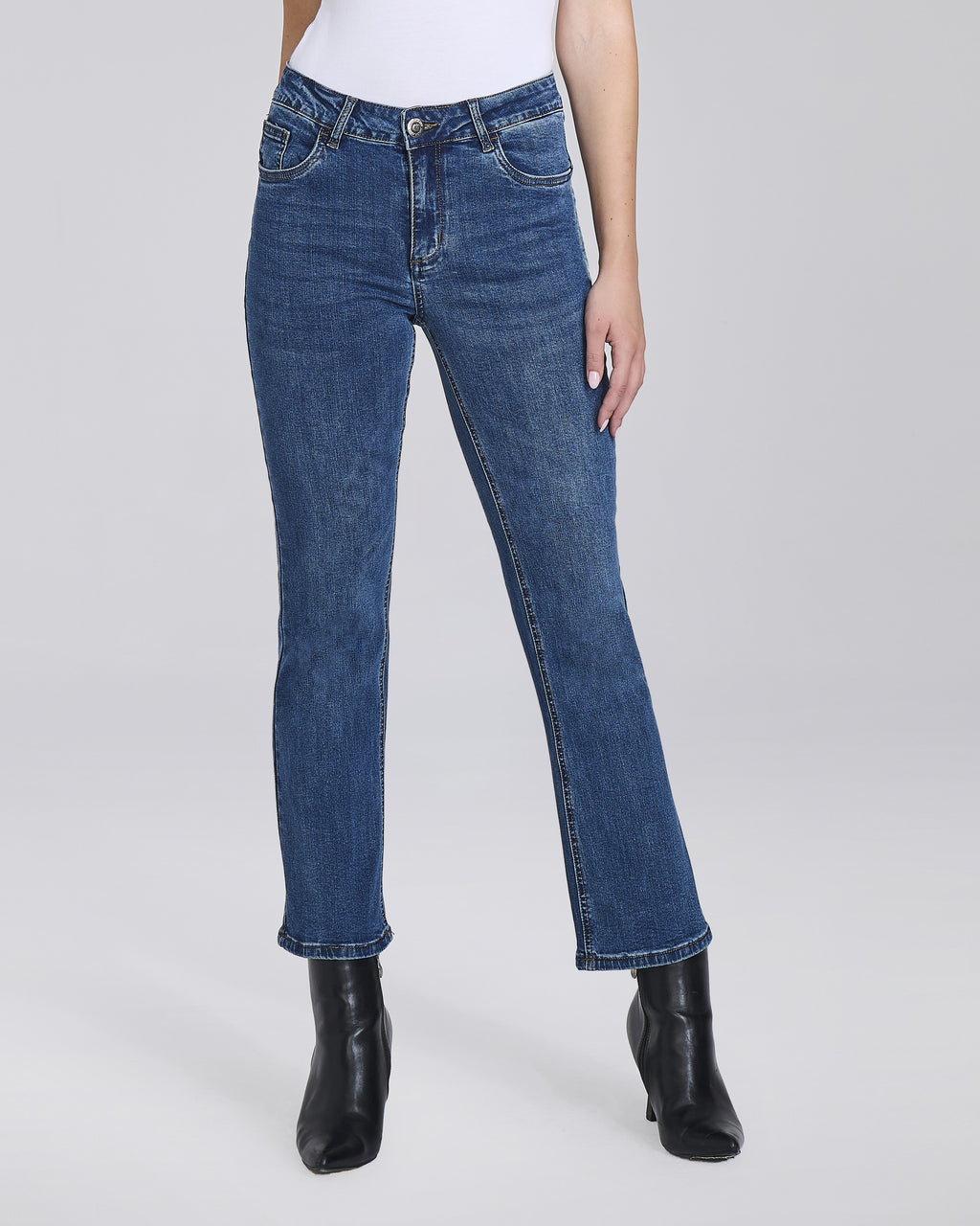 Jeans push up 5 tasche donna, colore Denim – Chiara Dalba
