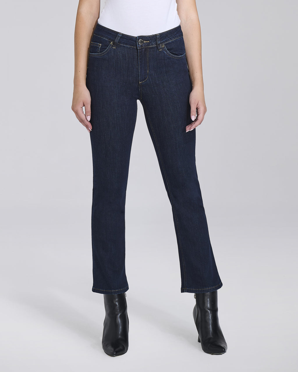 Jeans push up flare 5 tasche donna, colore Denim – Chiara Dalba