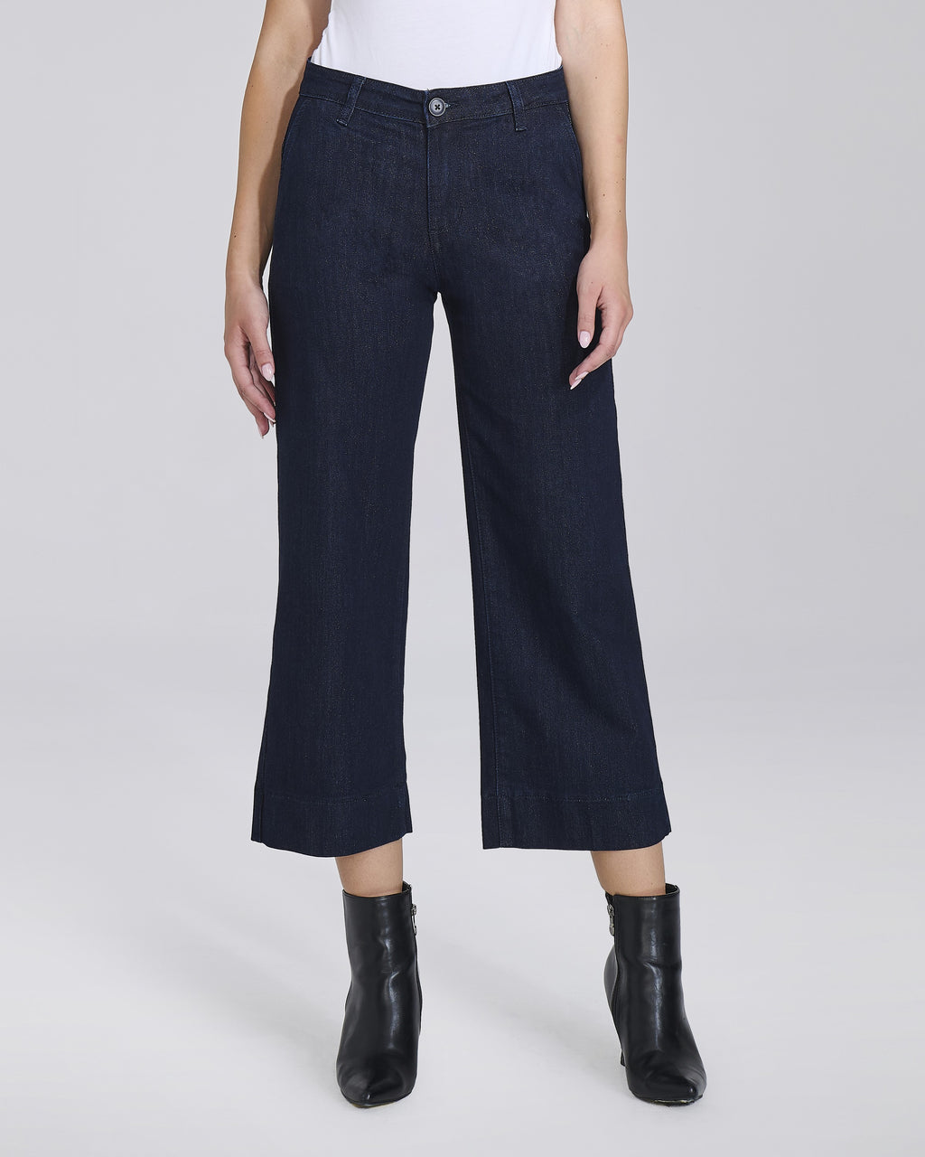 Jeans cropped con tasche chino donna – Chiara Dalba, foto 4