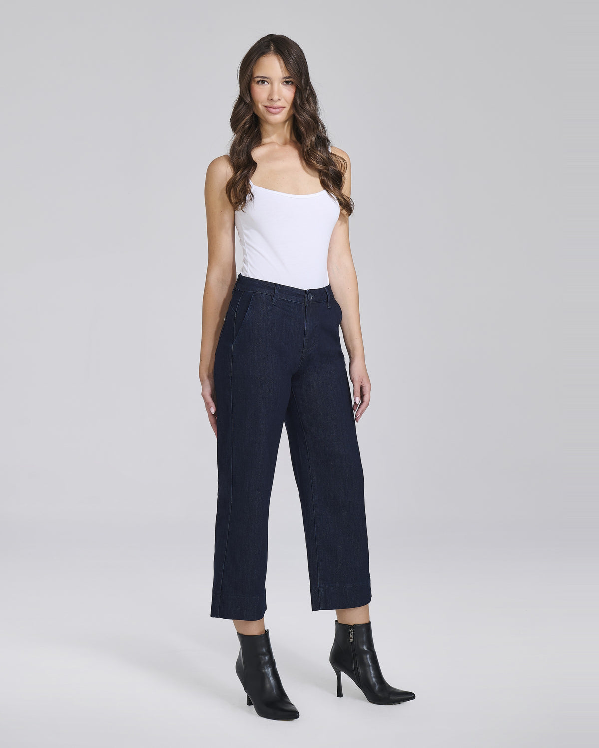 Jeans cropped con tasche chino donna – Chiara Dalba