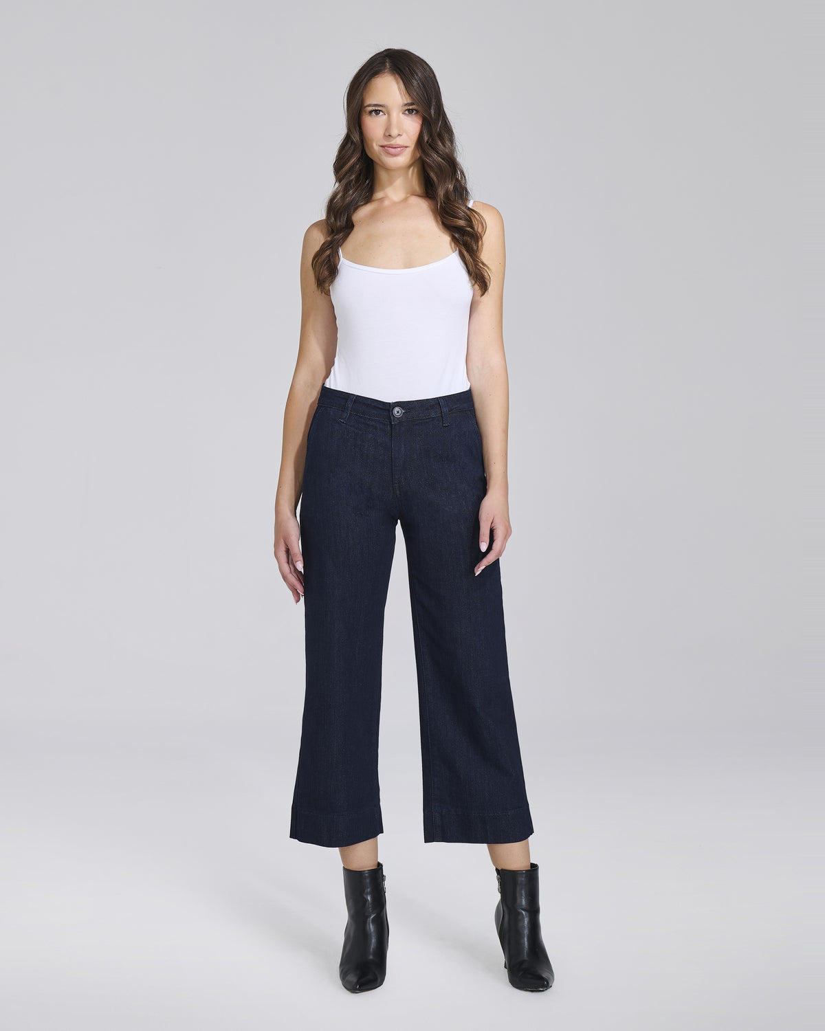 Jeans cropped con tasche chino donna – Chiara Dalba, foto 3