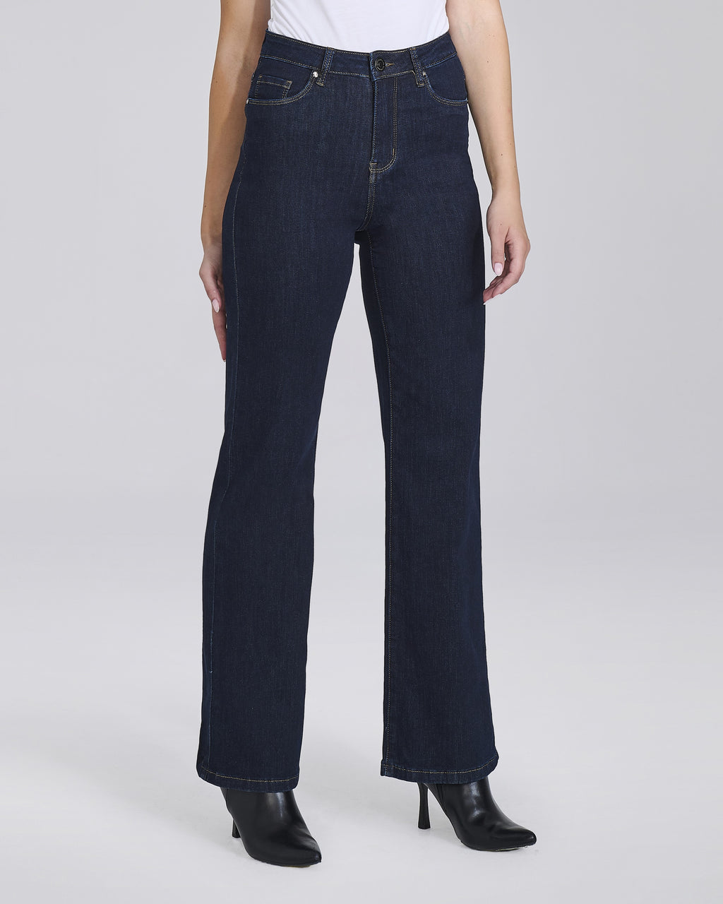 Jeans palazzo push up 5 tasche donna – Chiara Dalba, foto 4