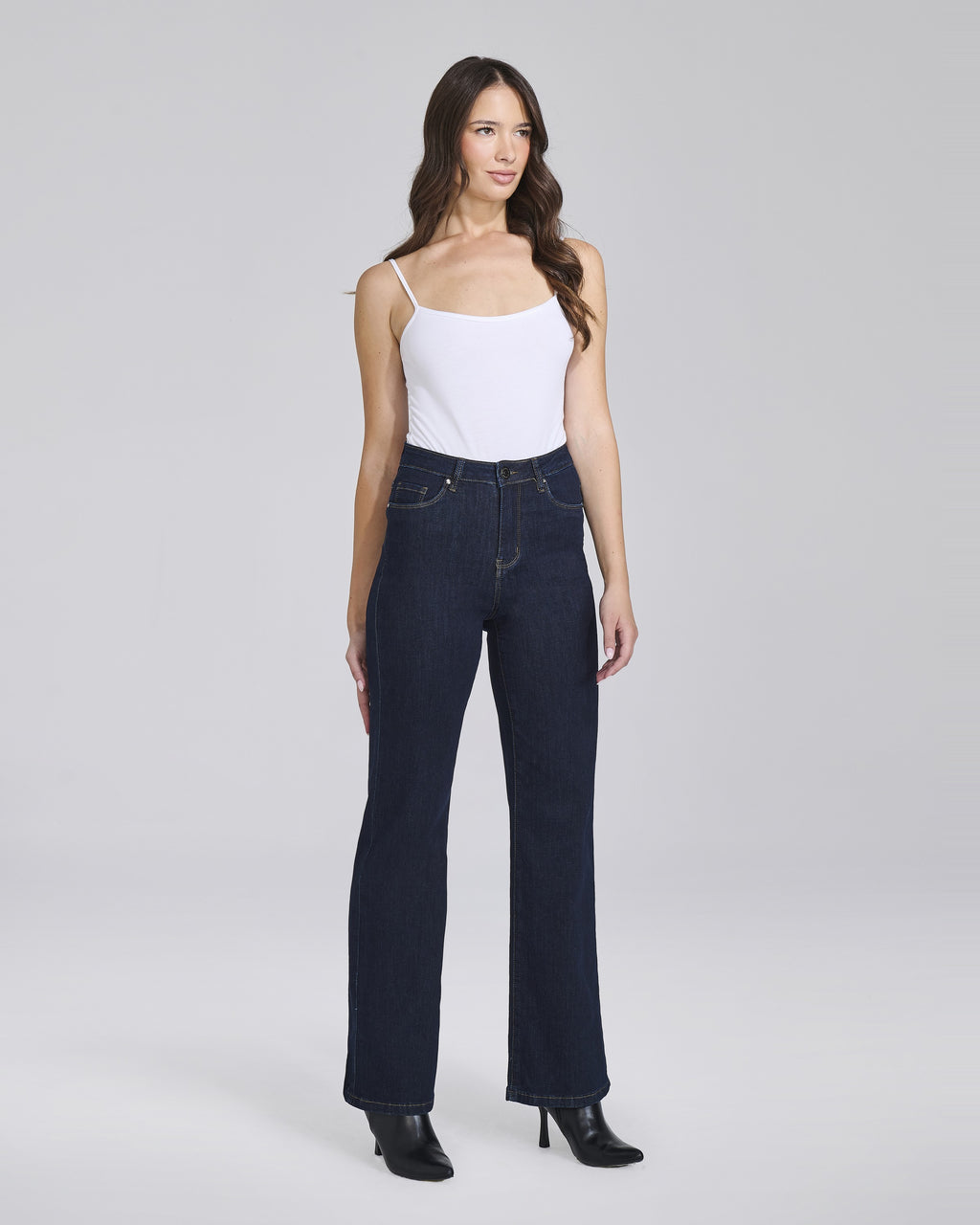 Jeans palazzo push up 5 tasche donna – Chiara Dalba, foto 3