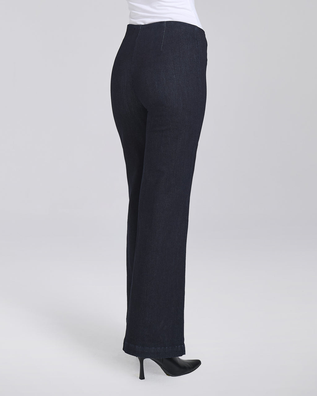Jeans palazzo senza tasche con elastico donna – Chiara Dalba, foto 5