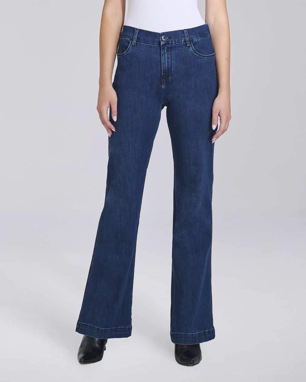 Jeans palazzo con elastico donna – Chiara Dalba, foto 4
