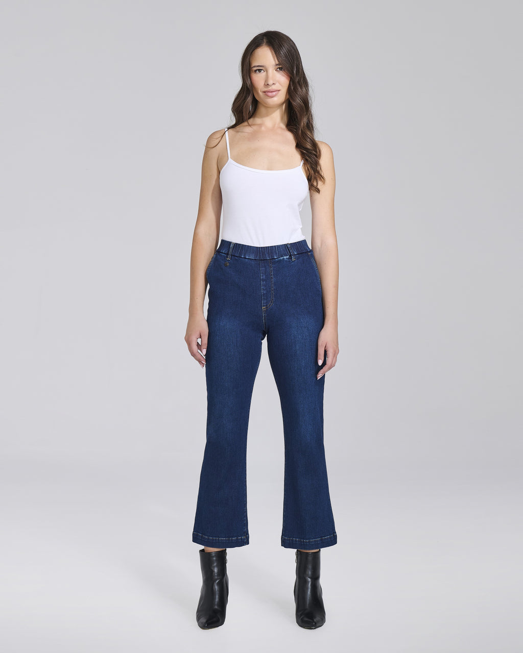 Jeans con tasche chino ed elastico donna – Chiara Dalba, foto 3