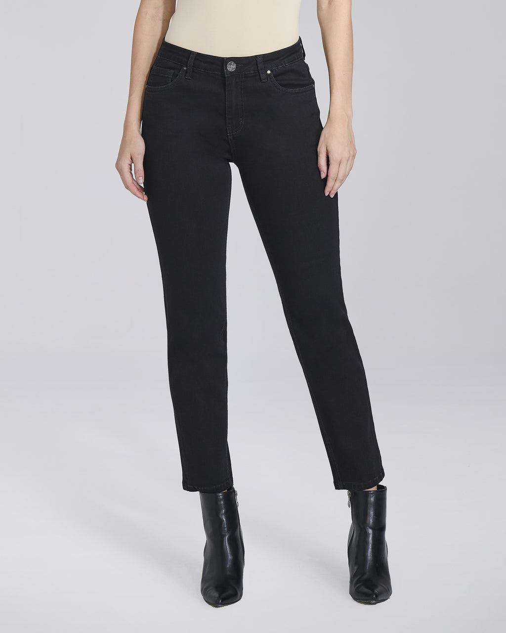 Jeans nero slim 5 tasche - Chiara Dalba