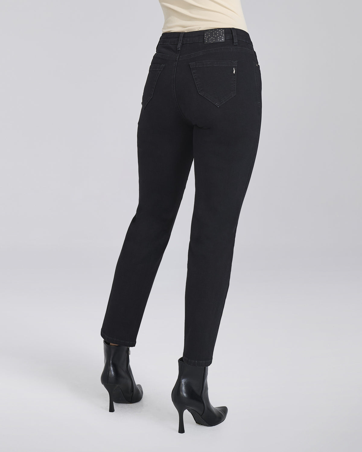 Jeans nero slim 5 tasche - Chiara Dalba