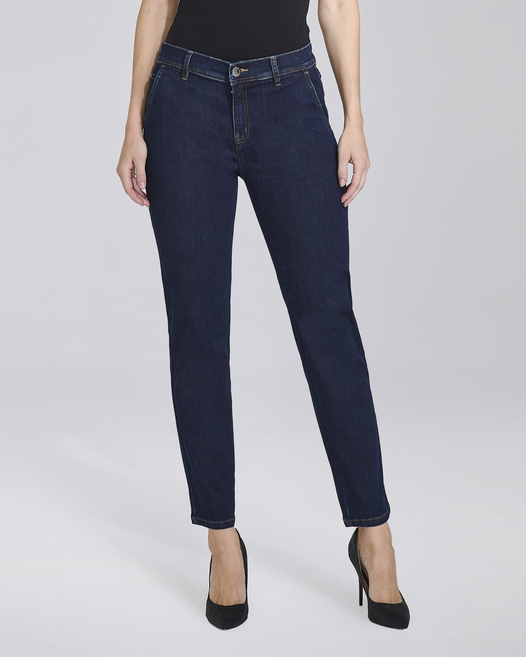 Jeans slim con elastico donna – Chiara Dalba, foto 4
