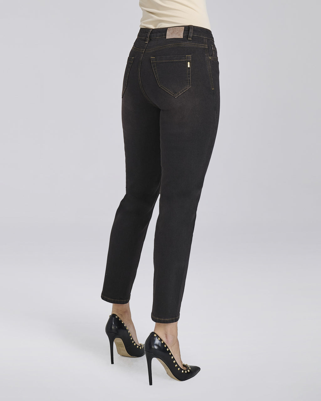 Jeans straight 5 tasche donna – Chiara Dalba, foto 5