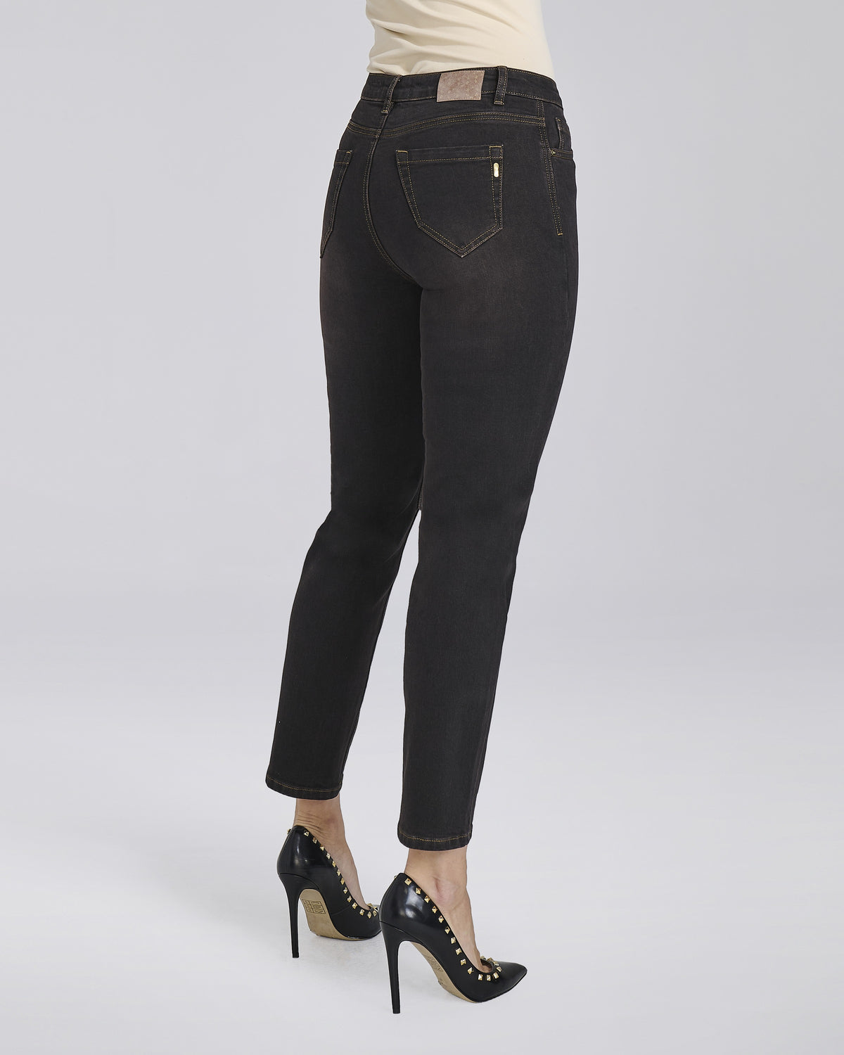 Jeans straight 5 tasche donna – Chiara Dalba, foto 5