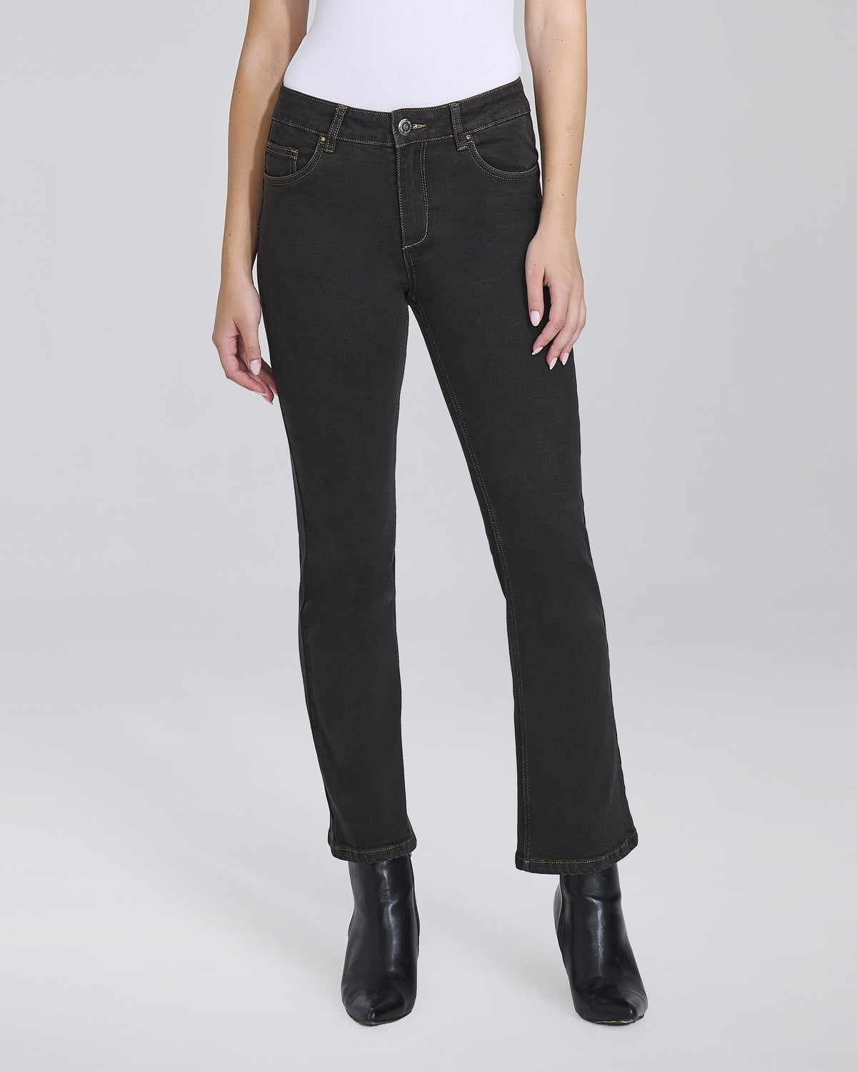 Jeans flare push up 5 tasche donna – Chiara Dalba, foto 4