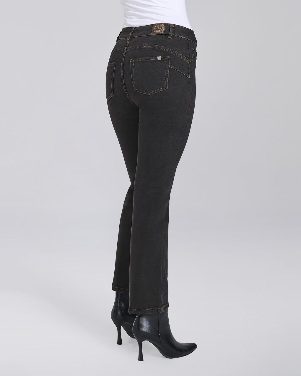 Jeans flare push up 5 tasche donna – Chiara Dalba, foto 5