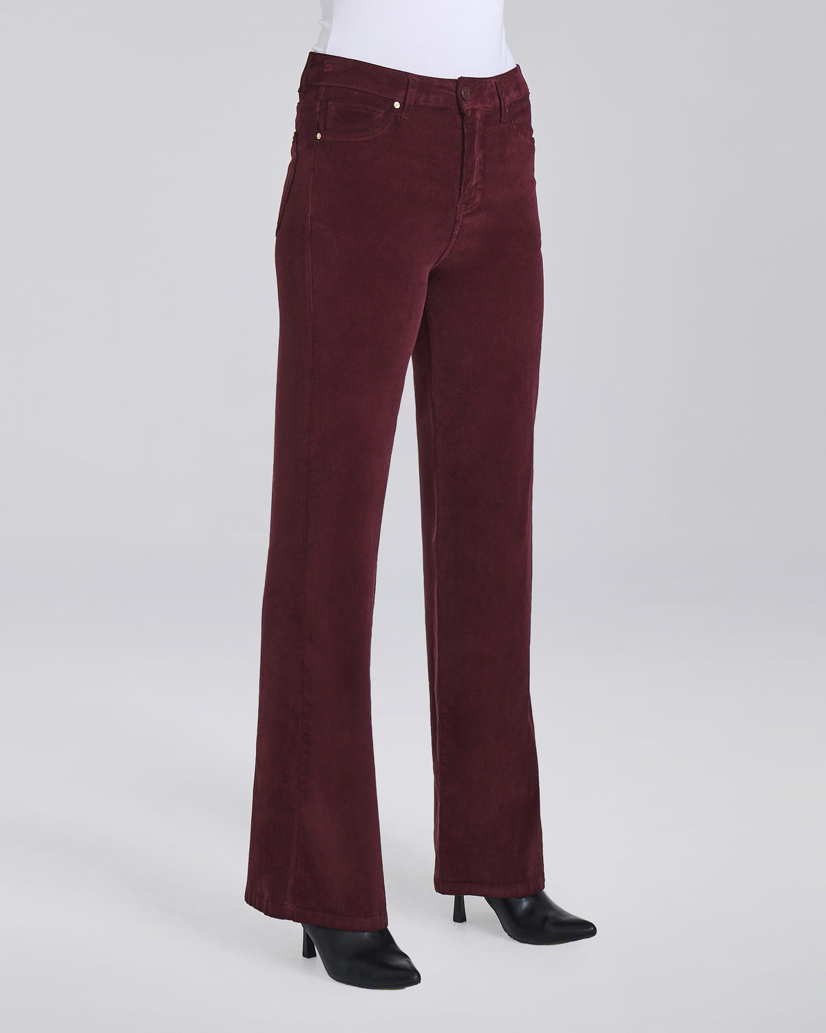 Pantalone palazzo in velluto 5 tasche donna – Chiara Dalba, foto 14