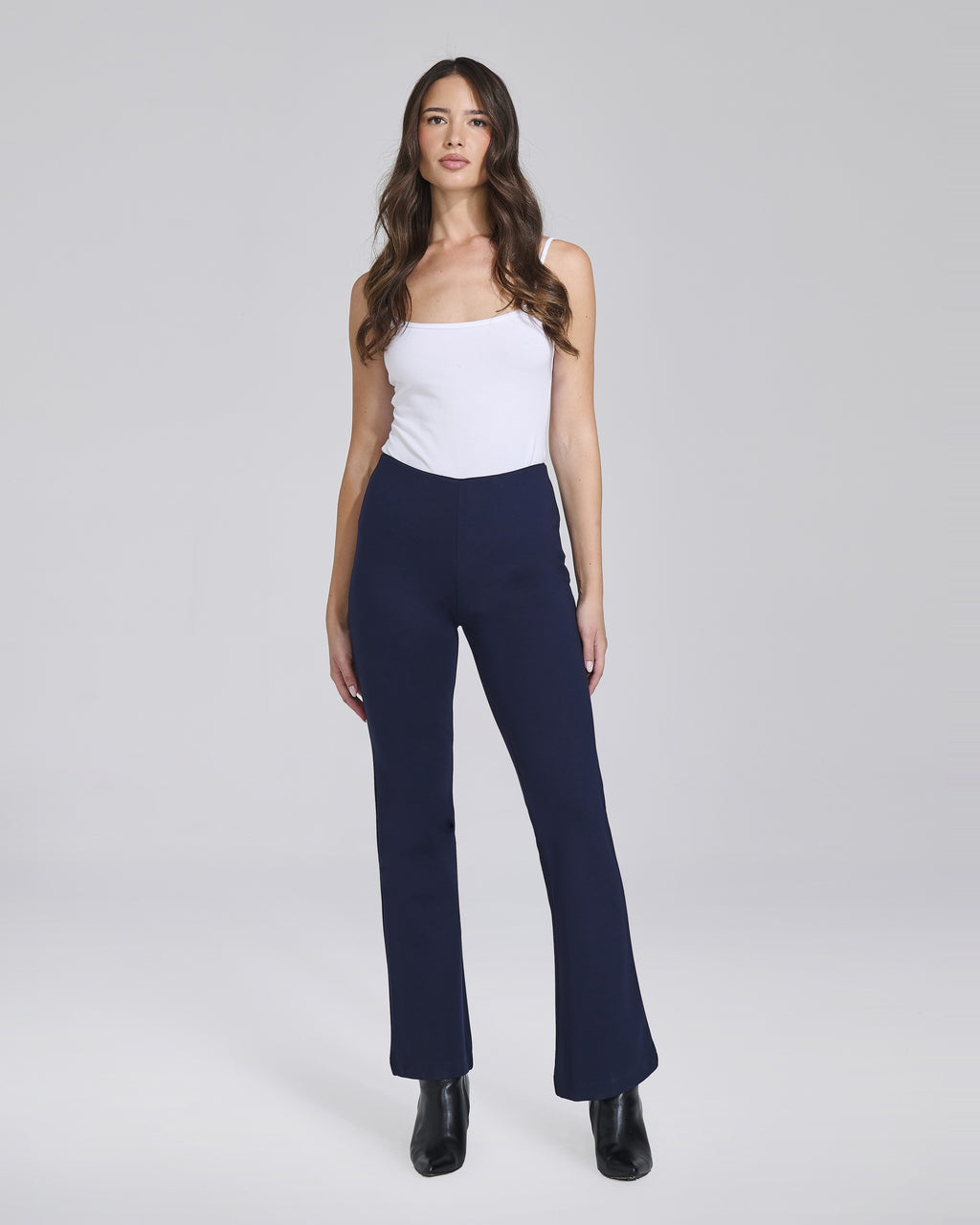 Pantalone flare in maglina senza tasche donna – Chiara Dalba