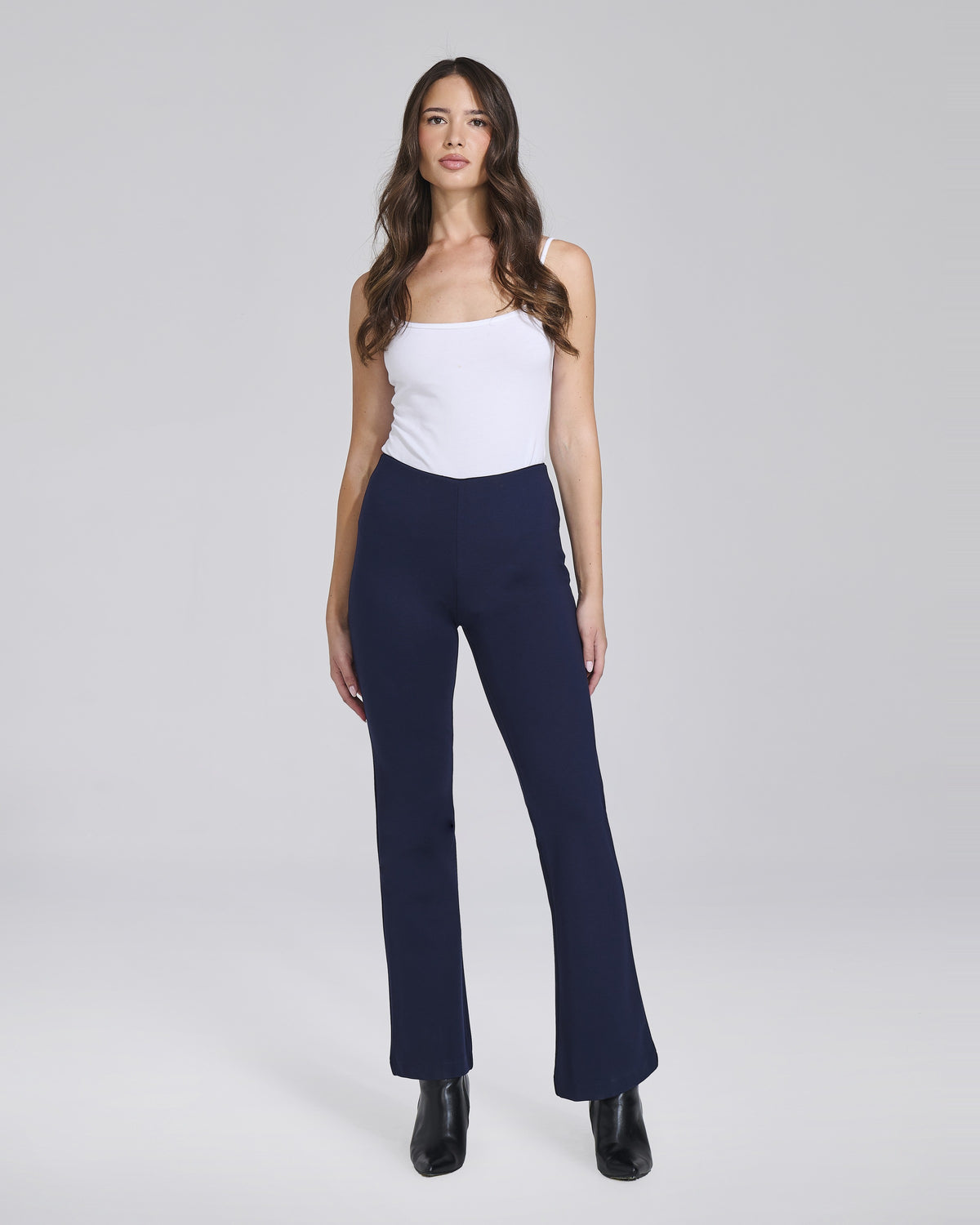 Pantalone flare in maglina senza tasche donna – Chiara Dalba