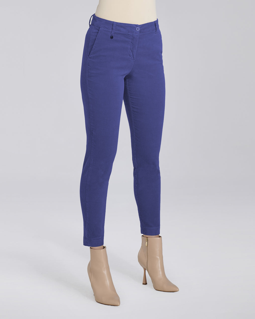 Pantalone Allegria con tasche chino donna, colore Blu Navy – Chiara Dalba