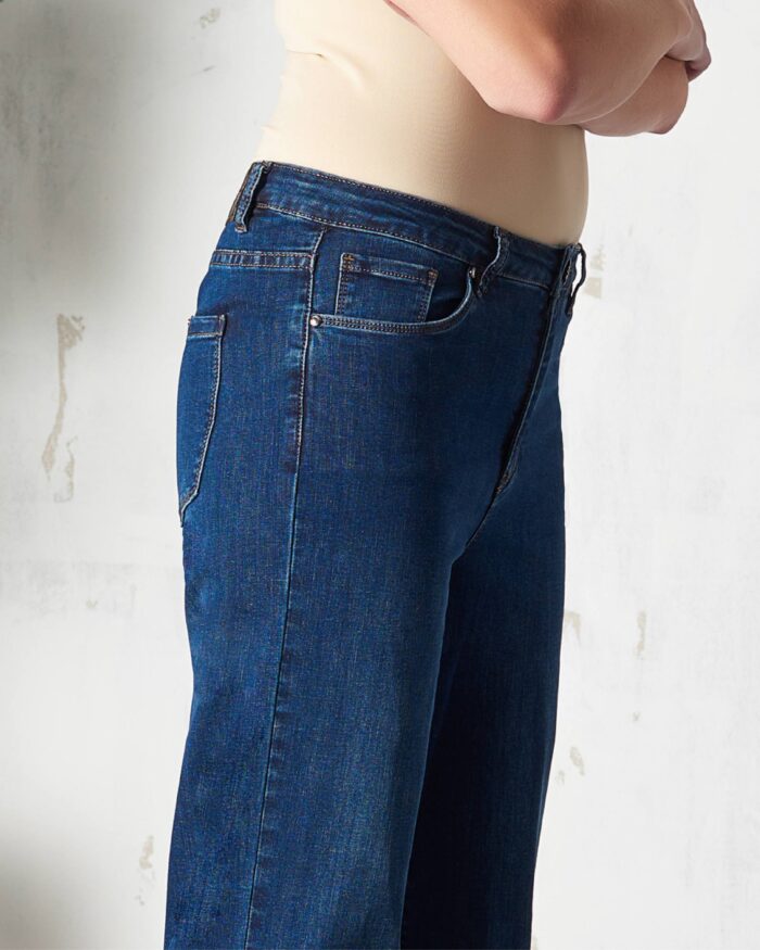 5-pocket palazzo jeans
