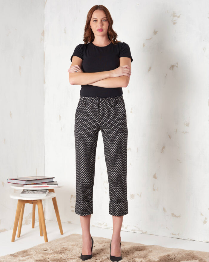 Milano stitch trousers with America pockets
