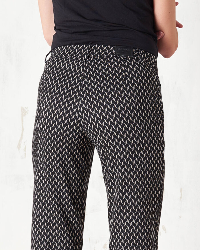 Milano stitch trousers with America pockets