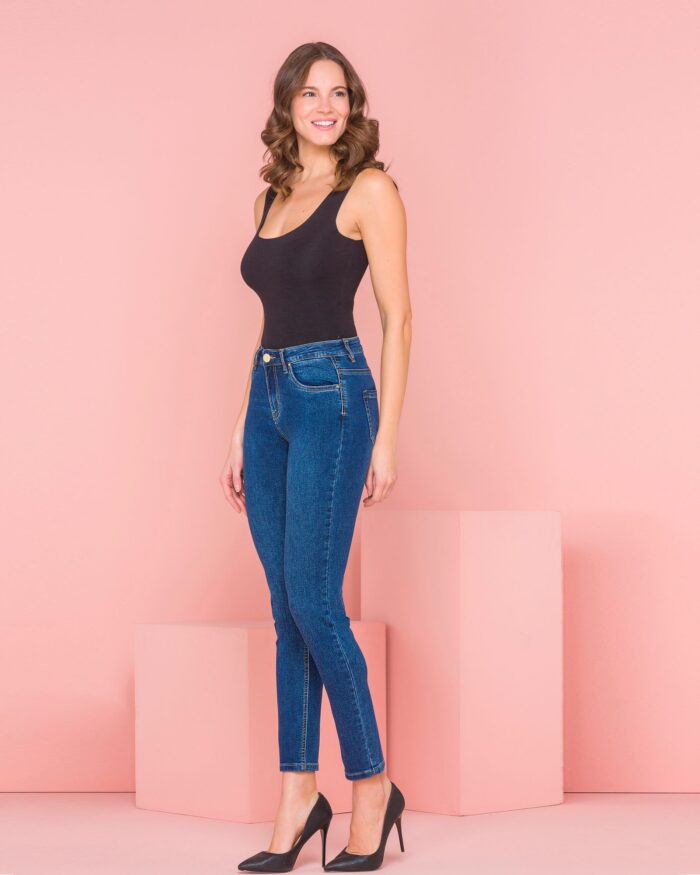 5-pocket capri jeans