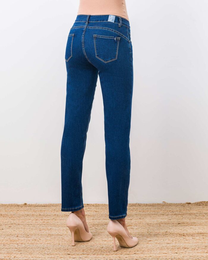 5 Pocket Capri Jeans