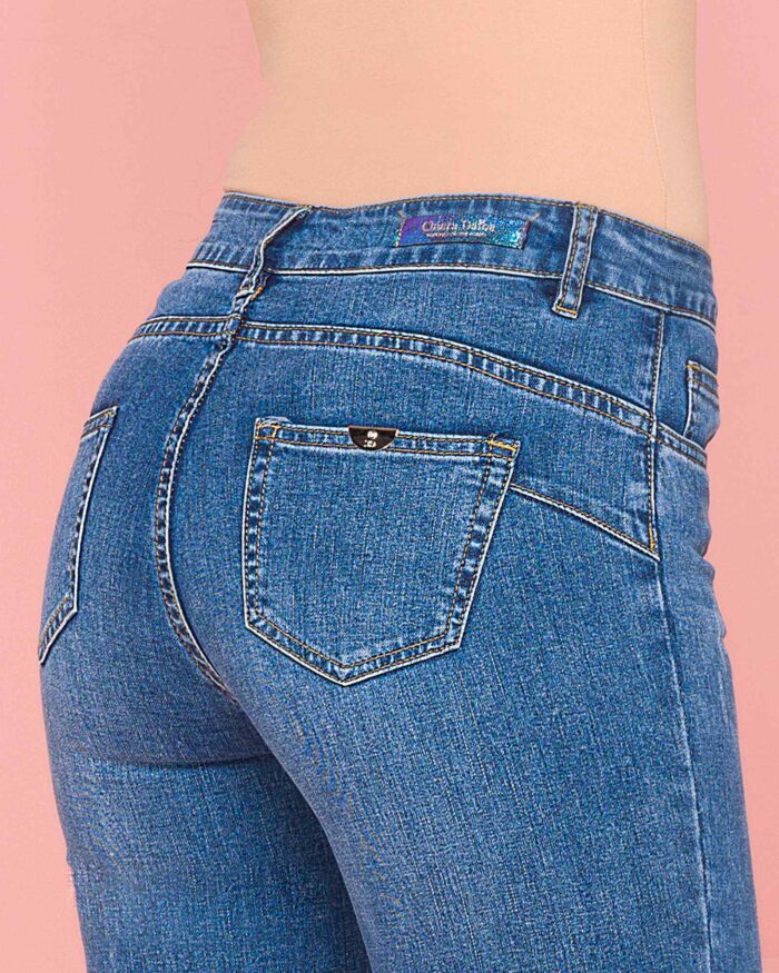 5 Pocket Capri Jeans