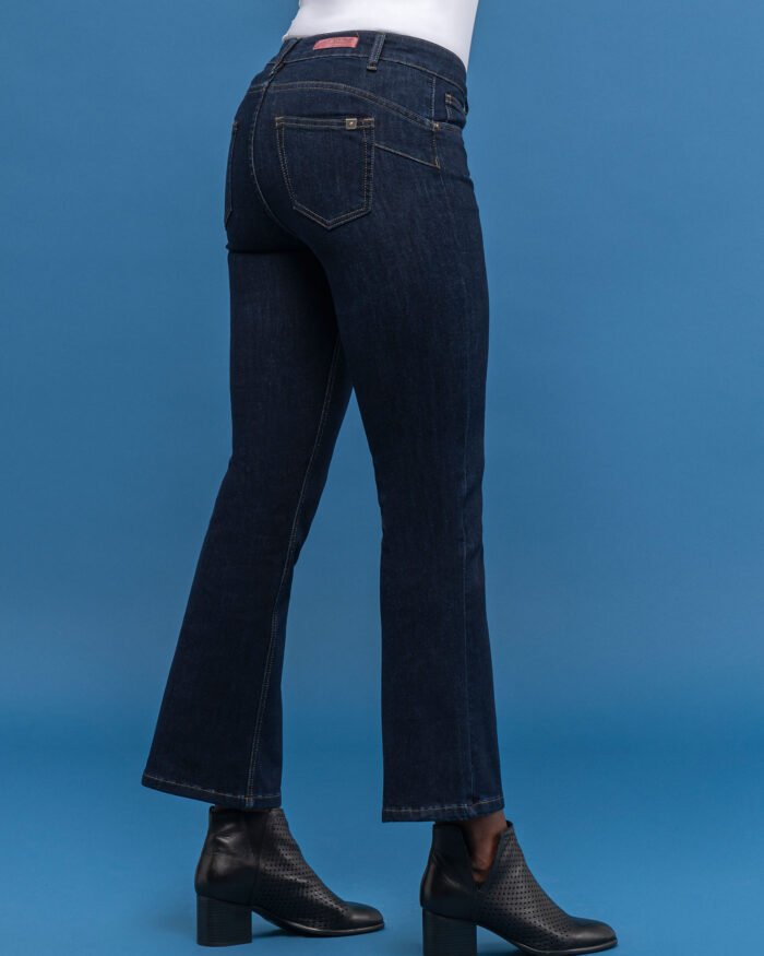 Flared Push-Up Jeans