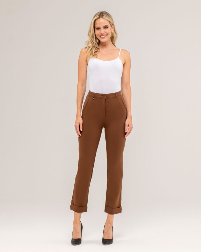 Punto Milano Pants with Cuff