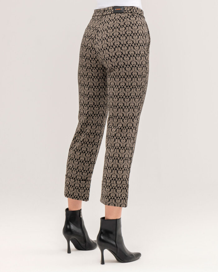 Patterned Pants with America Pockets