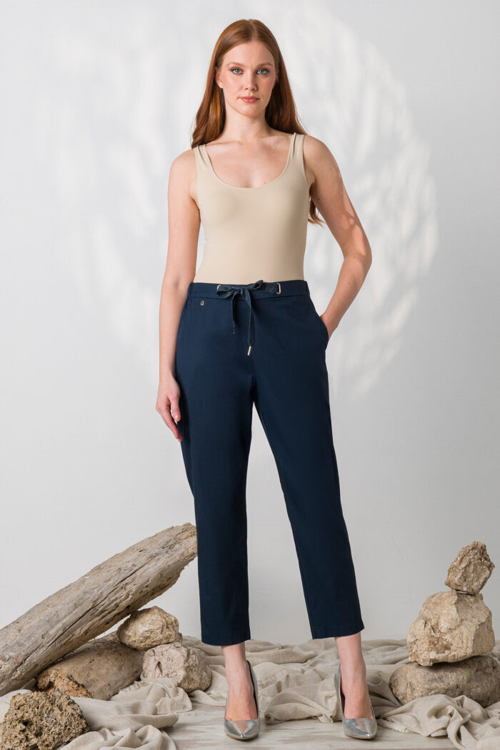 Pantalaccio di cotone  con Laccio