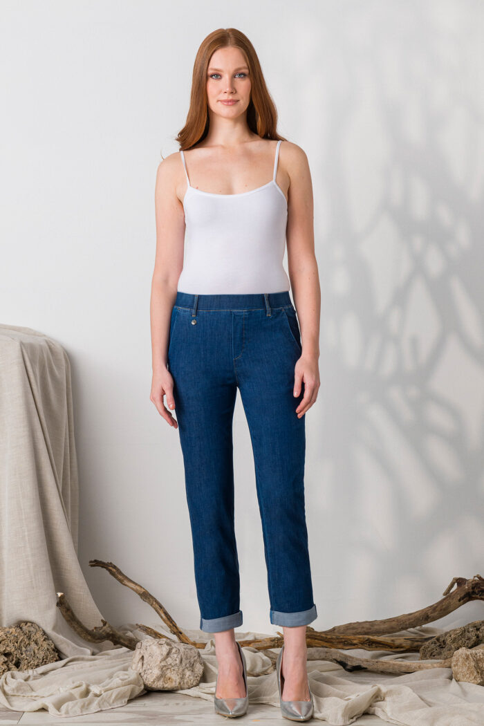 Jeans Tutto Elastico con Tasche America