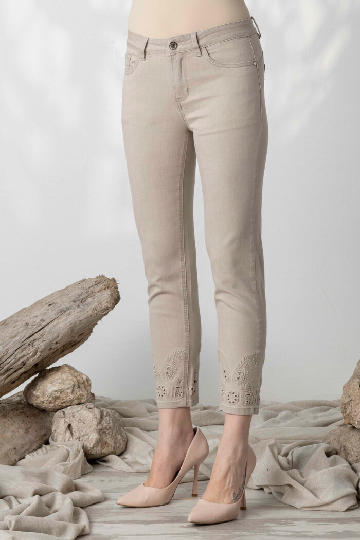 Pantalone Traforato 5 Tasche