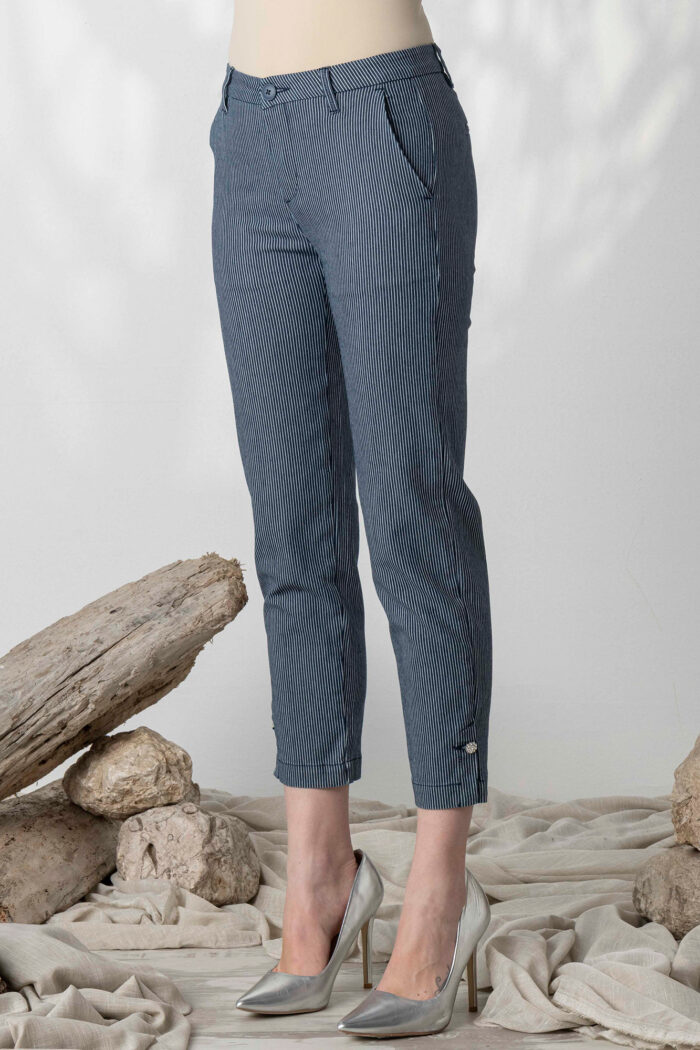 Jeans Chinos a Righe