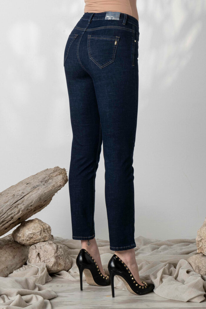Jeans Capri 5 Tasche Slim Fit